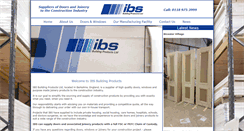 Desktop Screenshot of ibs4doors.com